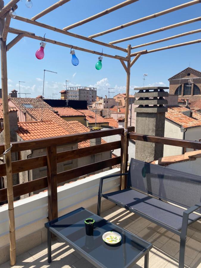 Laguna Blu Camera Sole Con Terrazza Panoramica In Comune Chioggia Exterior foto